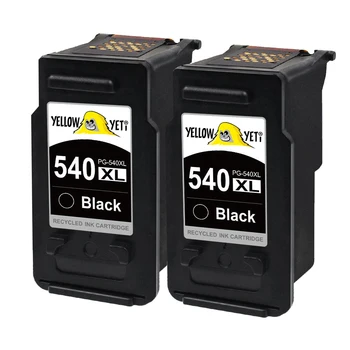 

2 Black PG-540 CL-541 PG540 CL541 PG-540XL Ink Cartridge For Canon MG3250 MG3550 MG4250 MG3150 MX525 MX475 TS5150 TS3151 Printer