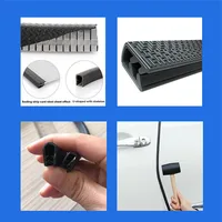 Car Door Protector Edge Scratch Strip Guard Trim Automobile Door Anti Collision Protection Strip Steel Car-styling Accessory 4