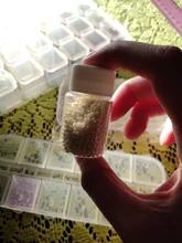 Caja de joyería de plástico de varios compartimentos y de 9 tamaños, para guardar joyas, ordenar abalorios y cuentas, caja ajustable