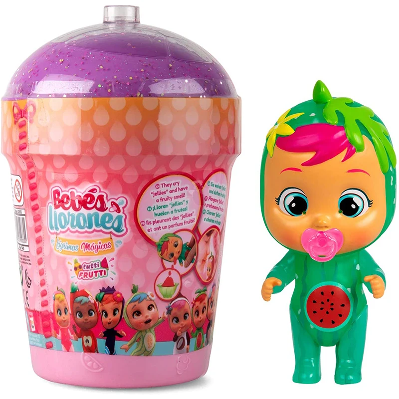 IMC Toys Llorones, CBMT FRUT CDU & BULK, bebe con lágrimas mágicas,Viene UNA cualquier muñeca de la series Fruta alada, Surtido, cuatro accesorios y un accesorio sorpresa, Original, gift de moda, 93355|Muñecas| - AliExpress