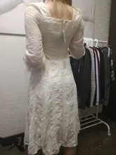 Dress Women Long-Sleeve Vintage Fairy Party-Midi French Elegant Designer Autumn Chiffon