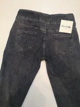 Skinny Jeans Denim Pants Double-Button Spring High-Waist Woman Mujer 