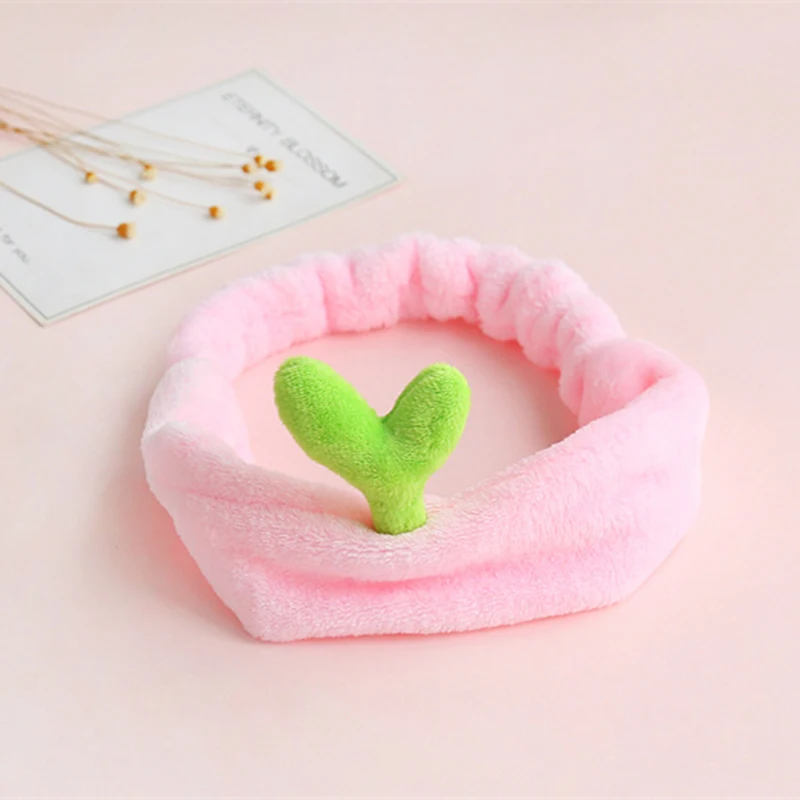 05 Pink Levao модный фланелевый мягкий бантик ободок с кроличьими ушами для женщин девочек тюрбан повязки для волос Макияж мыть лицо повязка для волос аксессуары для волос - Цвет: 05 Pink