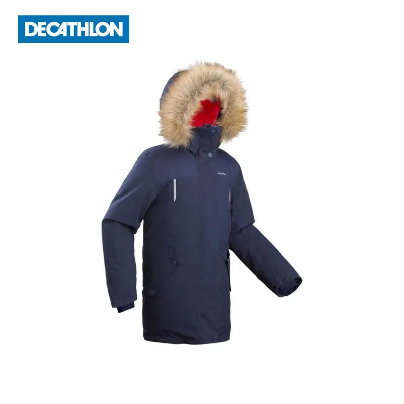 JACKET KIDS PARKA SH500 U-WARM QUECHUA. Decathlon