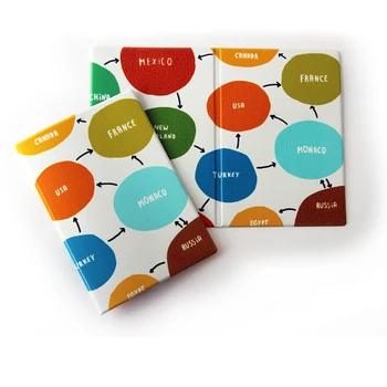 

Passport cover "my routes"