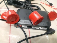 CarPro-Sensor de aparcamiento automático, dispositivo con pantalla LED, radar de aparcamiento automático con 4 sensores, monitor de marcha atrás, sistema de detención