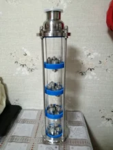 Distillation Column Bubble-Plates Moonshine Copper with 5-Section for . 3-