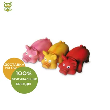 

Toy for dogs "хрюкающий piggy" beeztees (I.P.T.S.) 620871, 16*10 cm