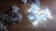 String Light Decorative Led-Curtain Stage Christmas Garden Outdoor Icicle Led Party Waterproof