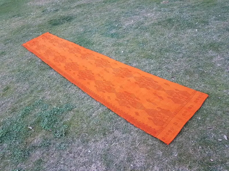 Винтаж ручной работы дача Декор кухня келим 2'5'' X 13'11''