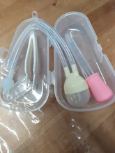 Set de 3 unidades de limpiador de nariz para bebé, aspirador Nasal con aspiración al vacío, accesorios para el cuidado del bebé
