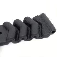 Correa de silicona deportiva para hombre, banda de reloj de goma impermeable de 18mm, 20mm y 22mm, accesorios de reloj para Seiko