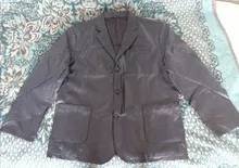 Chaqueta de cuero ajustada para hombre, traje de moda de negocios, chaqueta de cuero, novedad, otoño de 2021