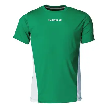 

Short Sleeve T-Shirt Luanvi Race White/Green