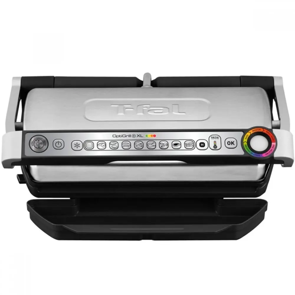 ГРИЛЬ TEFAL GC724D12 OPTIGRILL+ XL C НАСАДКОЙ ПРОТИВНЕМ|Электрические грили и сковороды| | - Фото №1