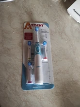Cepillo de dientes eléctrico giratorio de AZ-OC2 para adultos, con 4 cabezales rotativos de repuesto, No recargable de energía, blanqueador dental Oral
