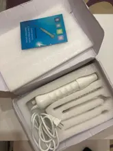 KONMISON-varita de electroterapia de alta frecuencia tubo de cristal, eliminador de acné y puntos, masajeador de belleza para Spa y cuerpo