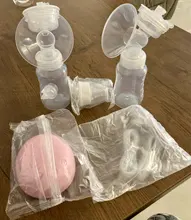 Extractor de leche eléctrico bidireccional, ordeñador de succión grande, masaje automático, fabricante de leche posparto, Accesorios para bebés