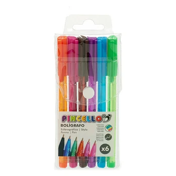

Pen Pincello (6 Pieces) (1,5 x 14,2 x 7 cm)