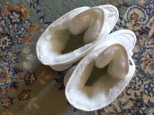 TUINANLE-Botas de nieve para Mujer, botines blancos de Invierno, resistentes al agua, antideslizantes, de felpa, color negro, para Invierno
