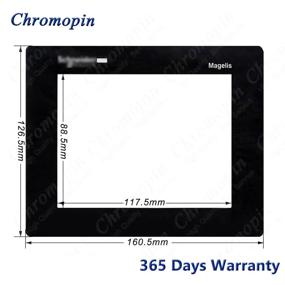 Vidro Digitalizadora para Schneider Hmis85 Painel com Tela Sensível ao Toque com Revestimento de Película Protetora Hmis85-tela de - Imagem 3