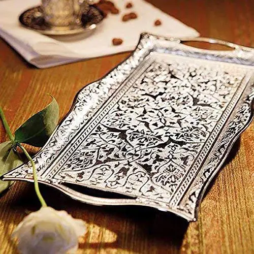serving tray turkish coffee