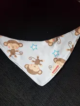 Bufanda de algodón orgánico para bebé, pañuelo de muselina para eructar, Bandana para recién nacido, niño, niña bebé, bufanda de invierno, babero impermeable, Uds.