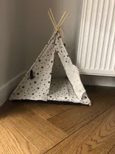 Cama de mascota pequeña para gato casero y perro, jaula transpirable a la moda, casita para mascotas, tienda de campaña para animales pequeños