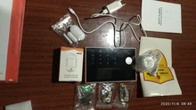 Sistema de alarma inalámbrico para uso en el hogar, detector de intrusos y ladrón con cable, detecta RFID TFT, con teclado táctil, 11 idiomas, soporte wifi/gsm de 433Mhz y compatible con Alexa