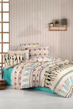 

African Natural Cotton Double Duvet Cover Set