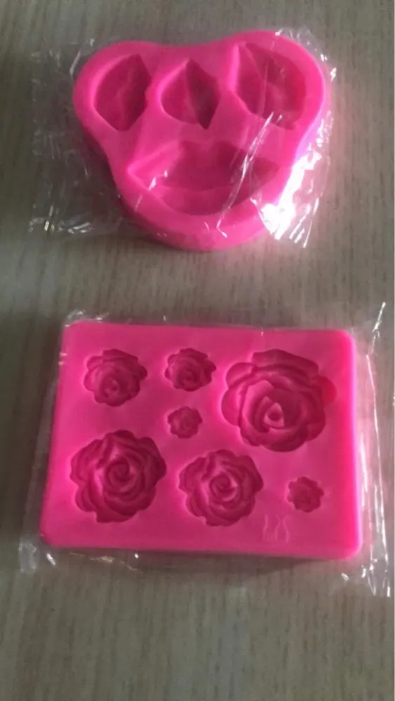3D Roses Shaped Silicone Mold photo review