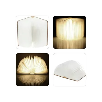 

LED luminous book lumobook (walnut)