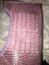 Bolso Baguette de piel de cocodrilo para mujer, bolsas de mensajero de hombro para mujer, bolsos de cuero de marca de lujo, bolsos cruzados, novedad de 2020