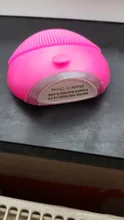 Eléctrica Facial de silicona cepillo de cuidado de la piel cara cepillo de vibración ultrasónica Limpieza de poros lavadora espinilla cepillo de limpieza facial