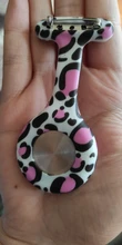 Relojes de enfermera con Clip impreso, broche colgante de bolsillo, médico enfermeros, de cuarzo, HSJ88