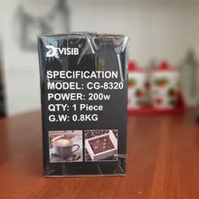 DEVISIB-Molinillo Eléctrico de café, 50g, con cuchilla de acero inoxidable y cepillo de tazón, incluyendo para hacer granos, nueces, especias, granos de azúcar