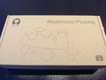 Bloques de arcoíris de madera Montessori para bebé, juego de recolección de setas, juguetes educativos de madera para bebé, ensamblaje a juego con forma de desarrollo