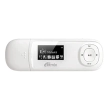 MP3 player RITMIX RF-3450 8Gb White(LCD display, Memory 8 GB+ MicroSD, up to 16 GB 20-20000Hz, 32 Ohm