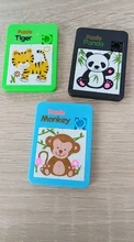 Puzzle-Toys Sliding Learning-Game Panda Early-Educational Kids Animal Cute Cartoon 