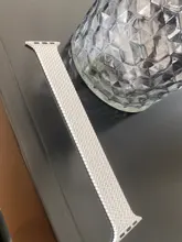 Correa de silicona trenzada elástica para Apple watch, correa de 44mm, 40mm, 38mm y 42mm para iWatch series 6, 5, 4, 3 se