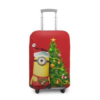

Cover for suitcase 3D Christmas tree and Minion