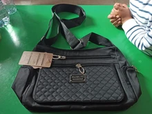 Geestock-Bolso cruzado de nailon impermeable para mujer, bolsas de mensajero de hombro a cuadros, informal, con asa superior, bolso de viaje