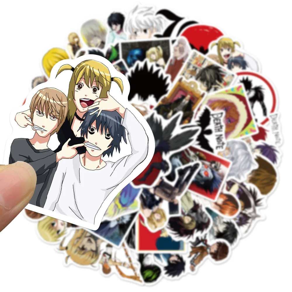 10/50 шт. наклейки из японского аниме Death Note сделай сам для чемодана ноутбука