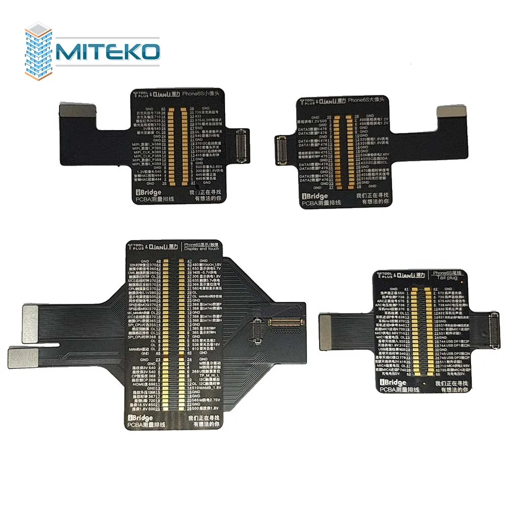 QianLi iBridge FPC Test Cable for iphone 6 6S 7 7P Motherboard Fault Checking Display Touch Front Rear Camera Fingerprint Touch 5