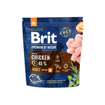 

Brit 15 kg premium by nature adult m d/adult dogs medium breed-1 pc