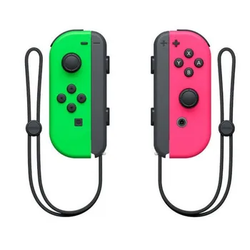 

Nintendo switch joycon wireless controls Green/pink-motion control or buttons-infrared motion camera-