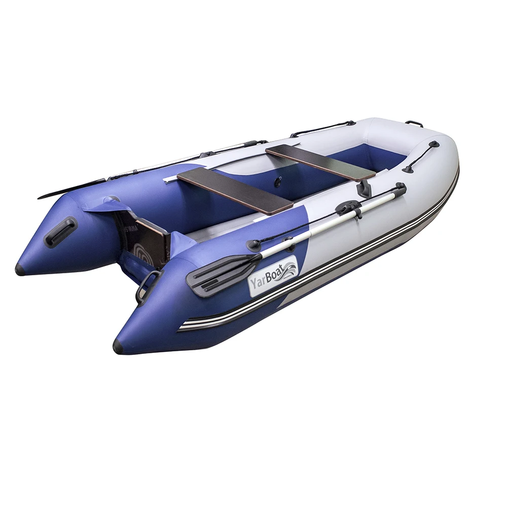 YarBoat 300A надувная ПВХ лодка моторная с нднд под мотор от 5 до 8 л.с надувным дном