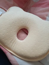 Almohada para Recién Nacido suave bebé enfermería previene la memoria de la cabeza plana cojín de espuma que forma la almohada posicionador para dormir proteger
