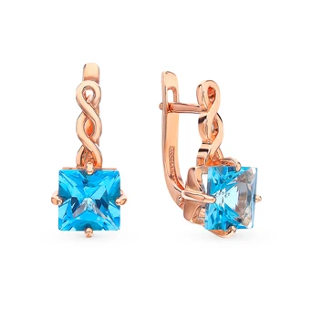 

Sunlight gold topaz earrings