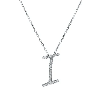

Silver necklace with cubic zirconium sunlight sample 925